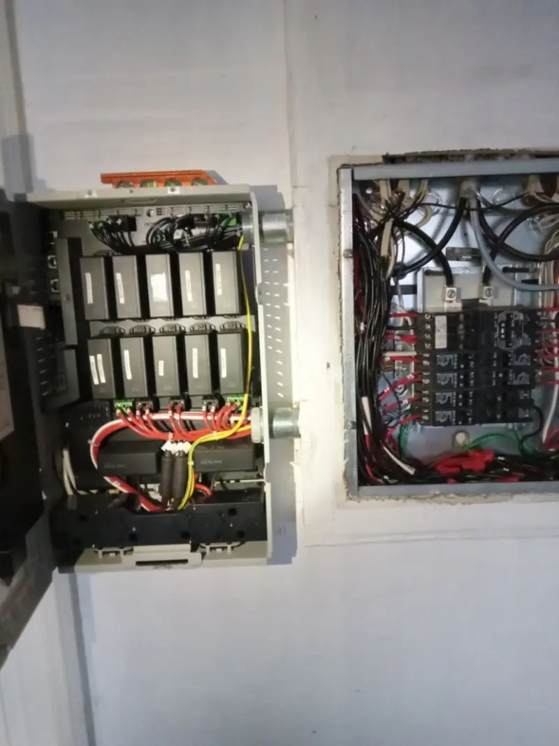 Electrical panel upgrade completed for Commercial Electrician Services in Georgia